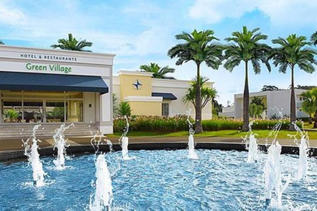 Resort&Lazer Piscinas, Beach Tenis, Bike, Golfe, Pesca, Ar, Wifi Fibra, Tv A Cabo E Lareira Águas de Santa Barbara Eksteriør billede